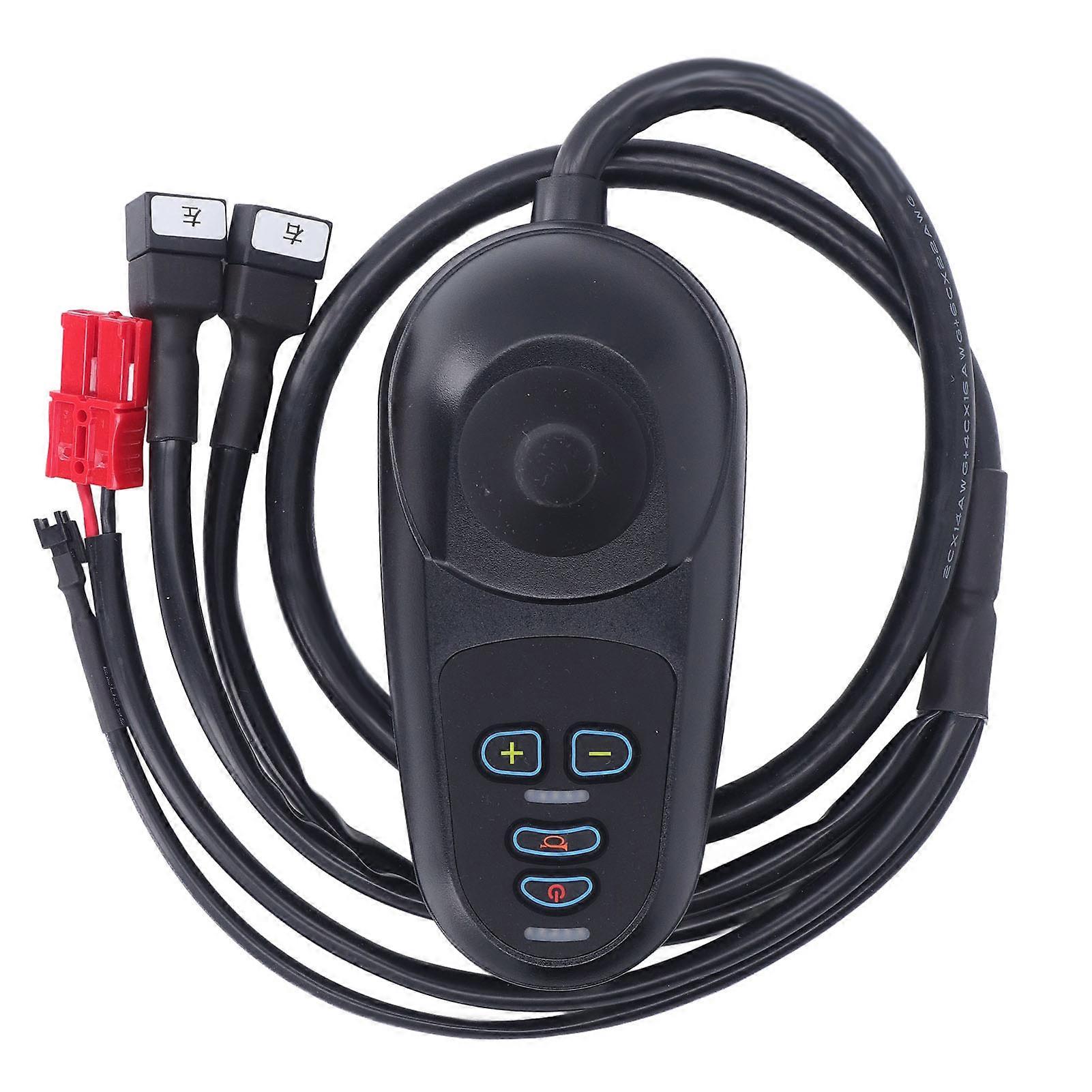 Electric Wheelchair Joystick Controller EABS Function 45A Output Electromagnetic Braking Wheel Chair Joystick for DC 24V Brushed Motor 