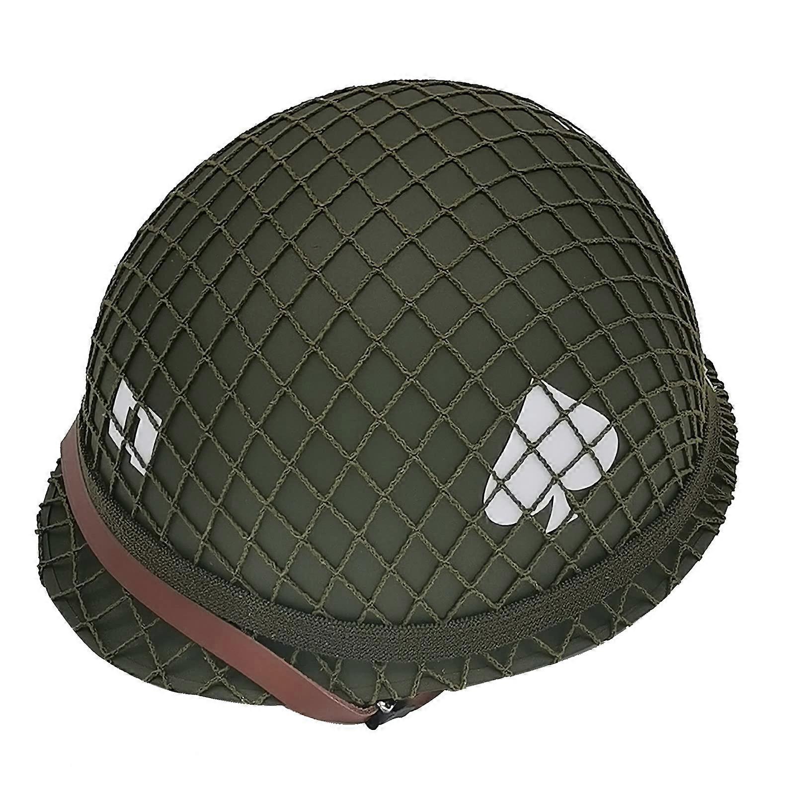WW2 US M1 Helmet Steel Field Replica Army Safety Imitation Helmet For CS Games