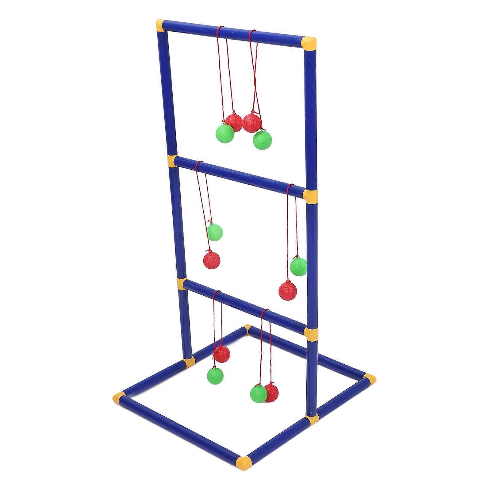 Ladder Toss Game Set Interactive Asssembly Replacement Ladder Ball Tossing Game for Outdoor 
