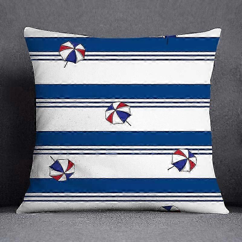 ブルーマーメイドセーラーマリーンズホームデコレーションスクエアピローケースオフィスクッションカバーデザイン用