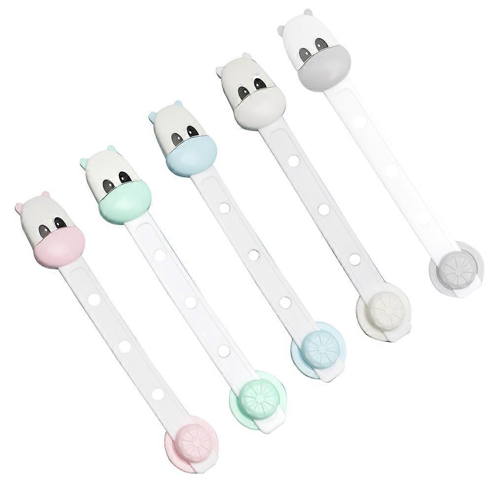 5pcs Multi Function Safety Locks for Cabinets – Durable Security Locks for Home Appliances and Furniture Protection