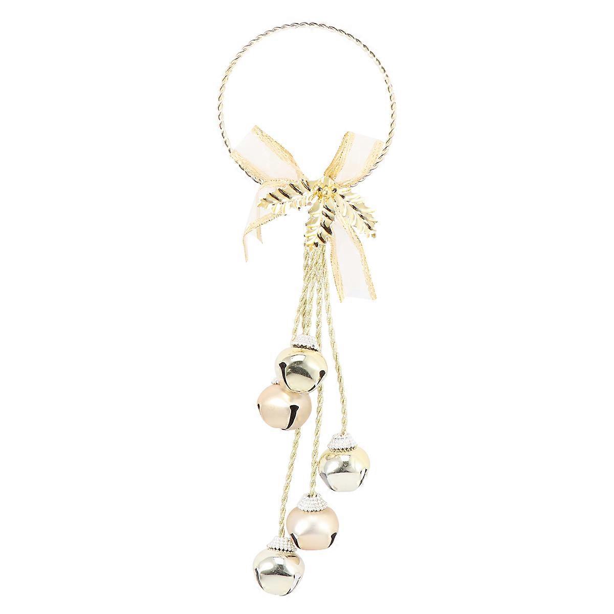 Ornamental Bell for Christmas, Elegant Ring Shape, Essential for Festive Gatherings