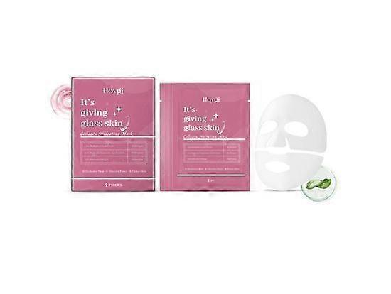 Glass Skin Face Mask with Collagen, Deep Hydration Collagen Face Mask Overnight, Anti-Wrinkle Hydrating And Moisturizing Mask For Face
