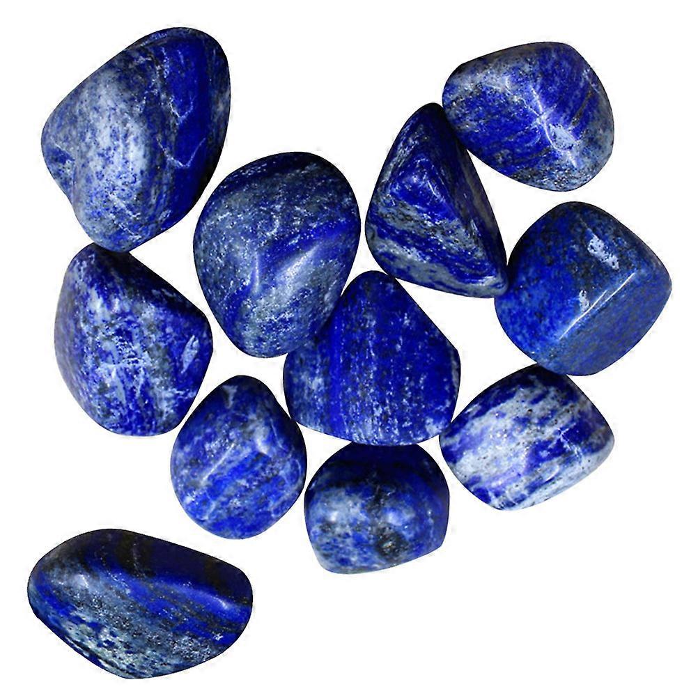 Decorative Home Accessories Lapis Stones Natural Crystal Ornament 10Pcs