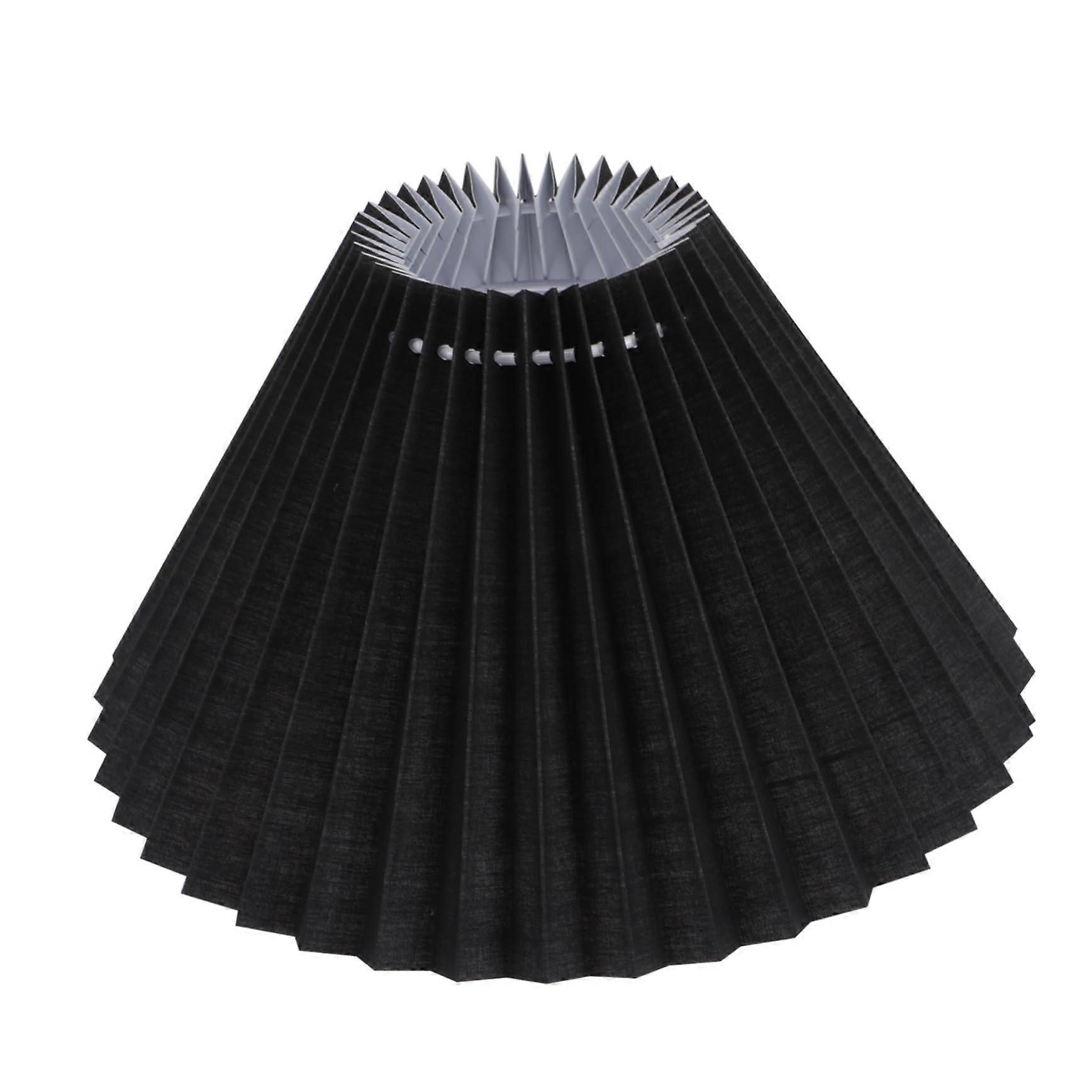 Lampshade Light Shade for Table Lamp - Fabric Modern Design, 14 Inch, Beige Color, Compatible with Standard Lamps