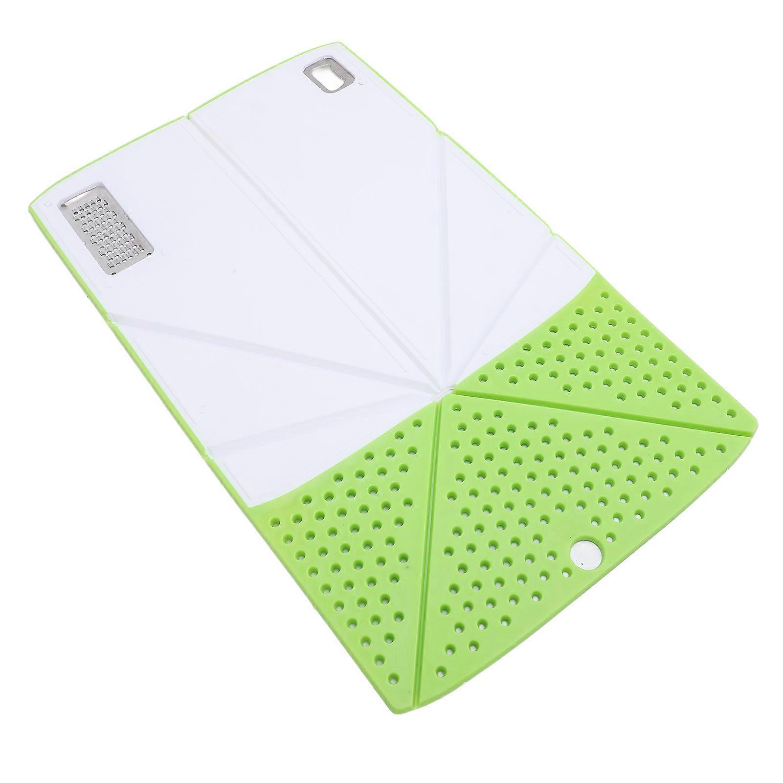 Multi Functional Folding Cutting Board Kitchen Chopping Board Built In Grater Drainer Bottle Opener 