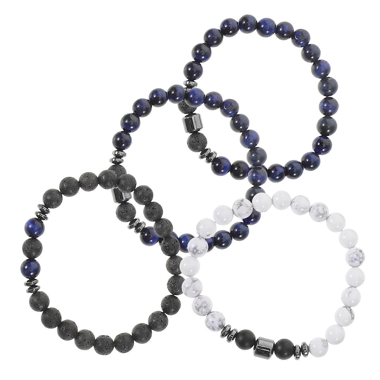 Here's a polished and engaging product description for your **4pcs Couples Matching Bracelets**:
### 💑 4pcs Couples Matching Bracelets – Natural