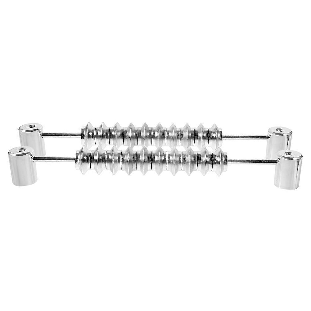 Score Keepers Table Soccer Game Props Multipurpose Design Cylindrical Beads Silver 2Pcs