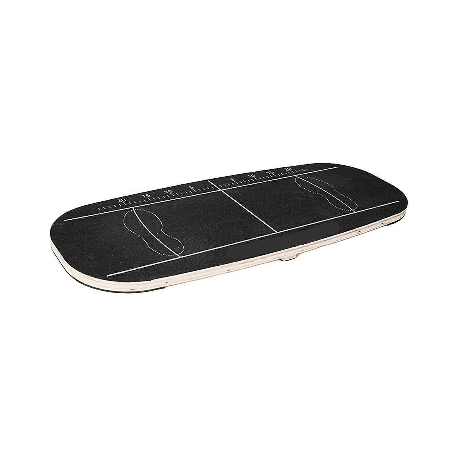 Nonslip golf weight balance board for teaching swing speed and posture