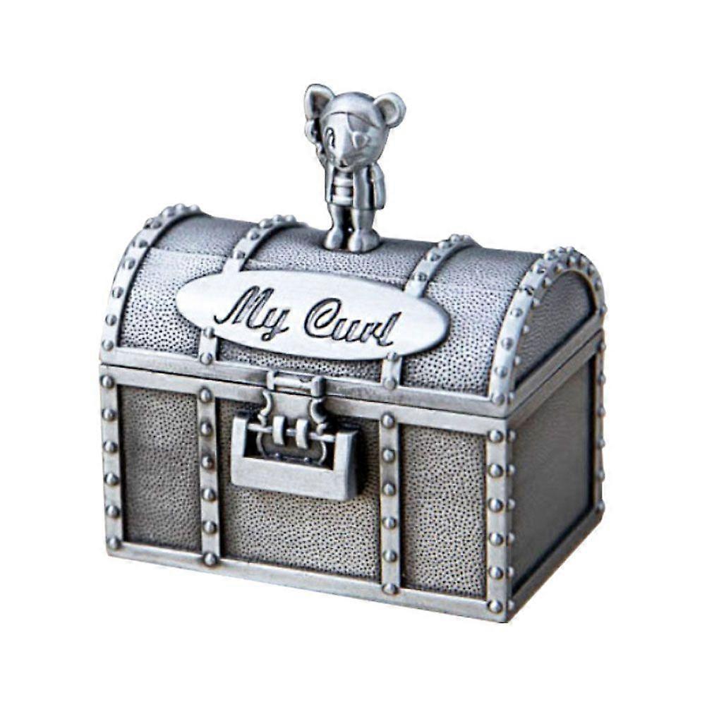 2pcs Baby Keepsake Boxes Baby Tooth Storage Boxes Baby Tooth Curl Holders