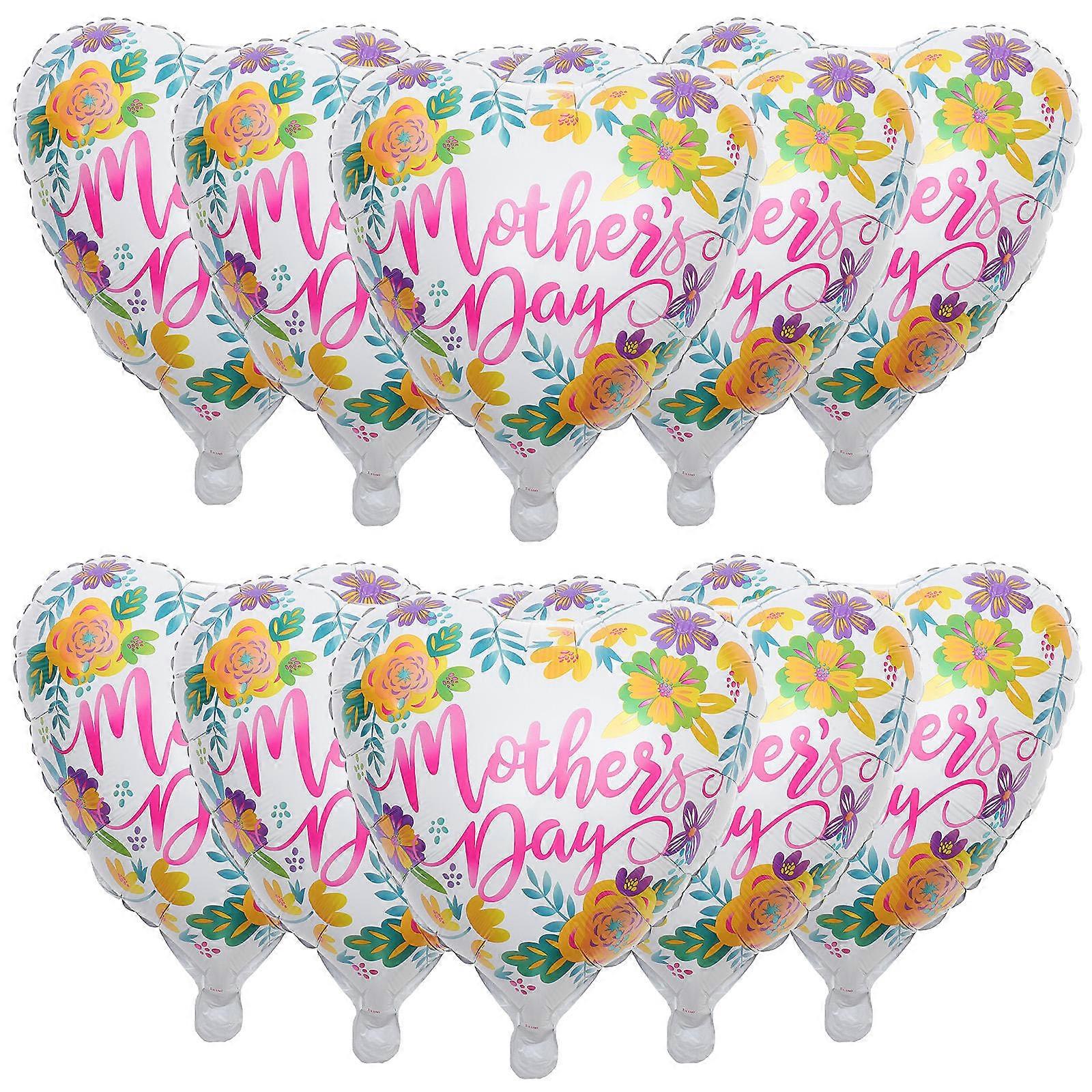 Mutter® ��檚 Tag Dekorationen für Home Party Dekoration Mehrfarbig 48,00 x 45,00 x 0,01 cm 10 Stück