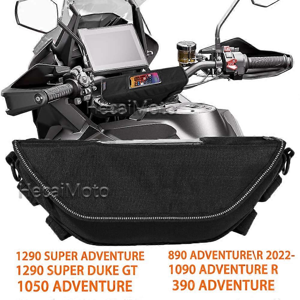 For 1290 Super Adventure Duke GT 790 390 1050 Motorcycle accessory Waterproof And Dustproof Handlebar Storage Bag navigation bag