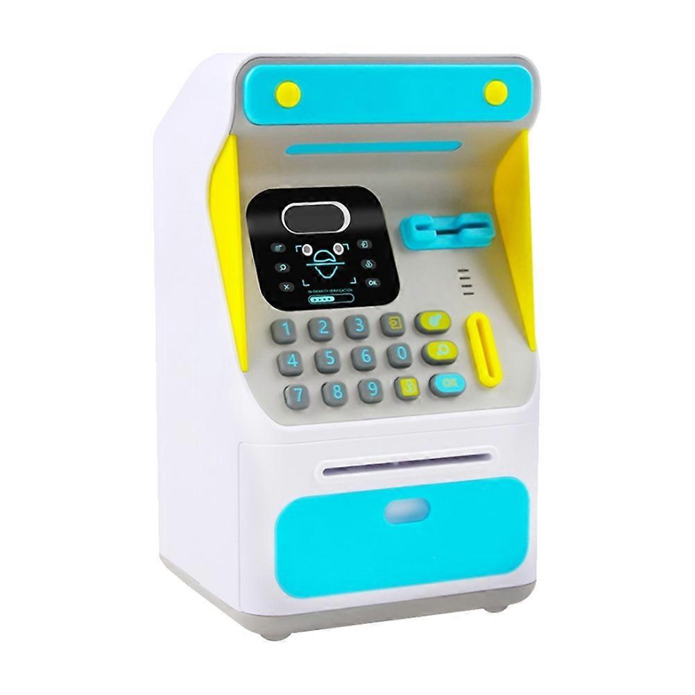 1PC Fake Safe Deposit Box Savings Pot with Creative Face Recognition Piggy Bank