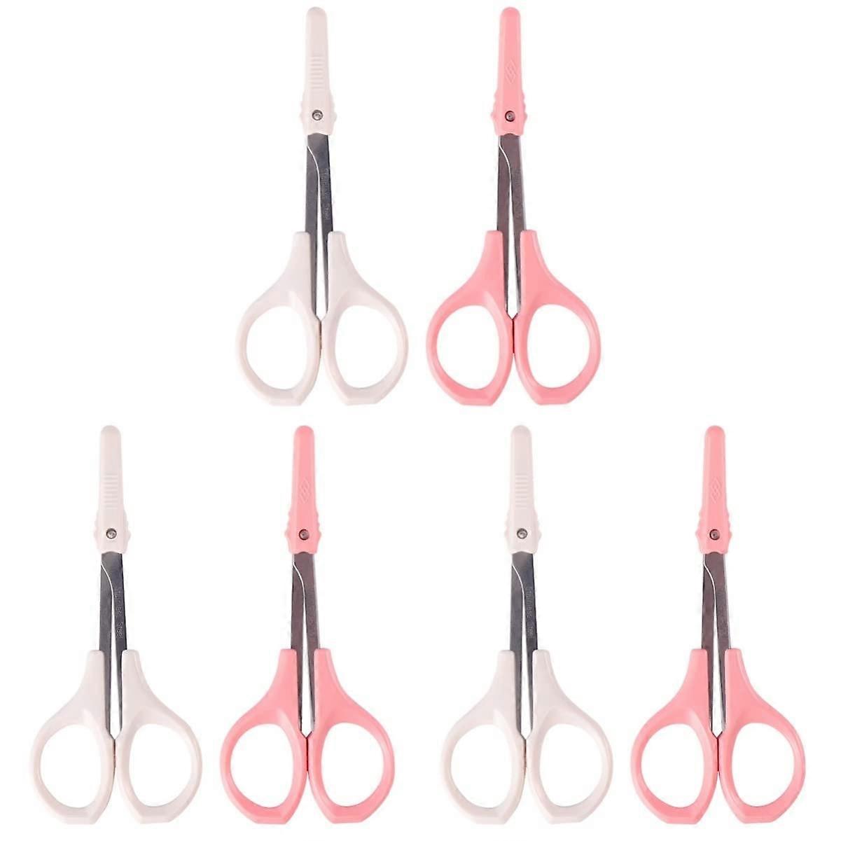 3sets Beauty Scissors Eyebrow Eyelash Trimmer High Precision Easy to Carry 2pcs3 Ref: 5703