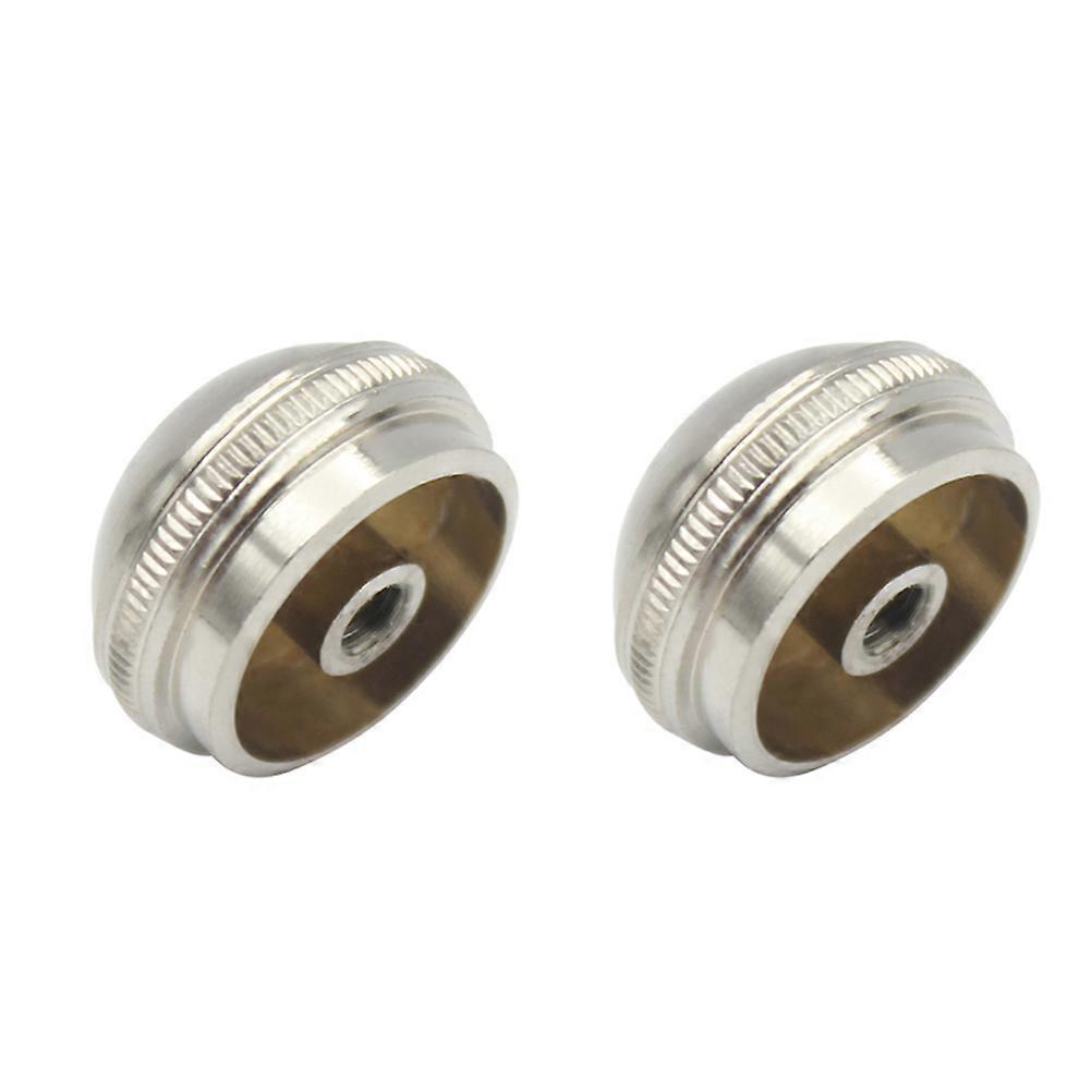 Replacement Wind Instruments Accessories Copper Flute Head Screws Instrument Maintenance Musicians Silver 1.84x1.84cm 2Pcs