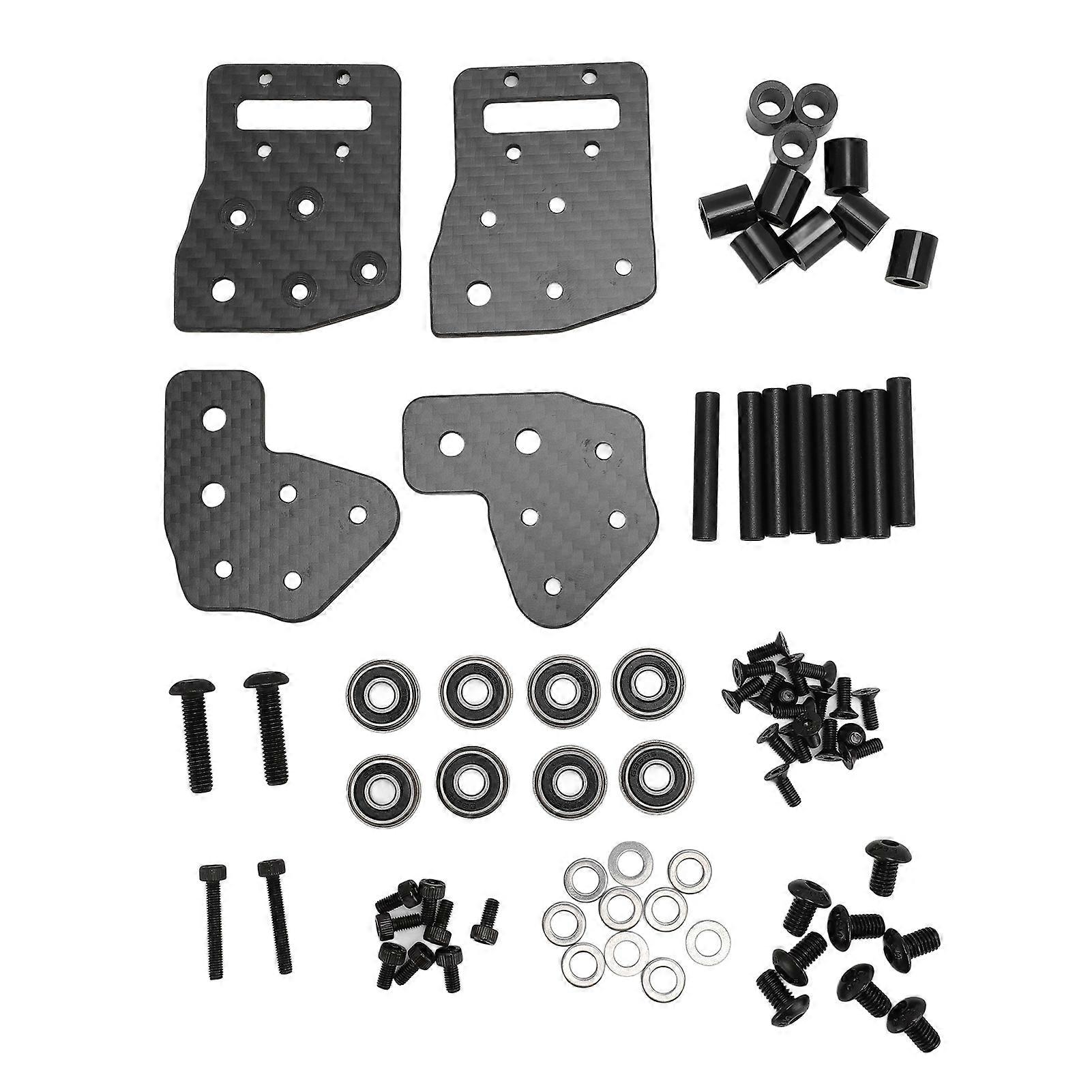 3D Printer XY Joint Kit, Carbon Fiber, Lightweight CNC Machining, High Strength XY Joints for VORON 2.4 Printer