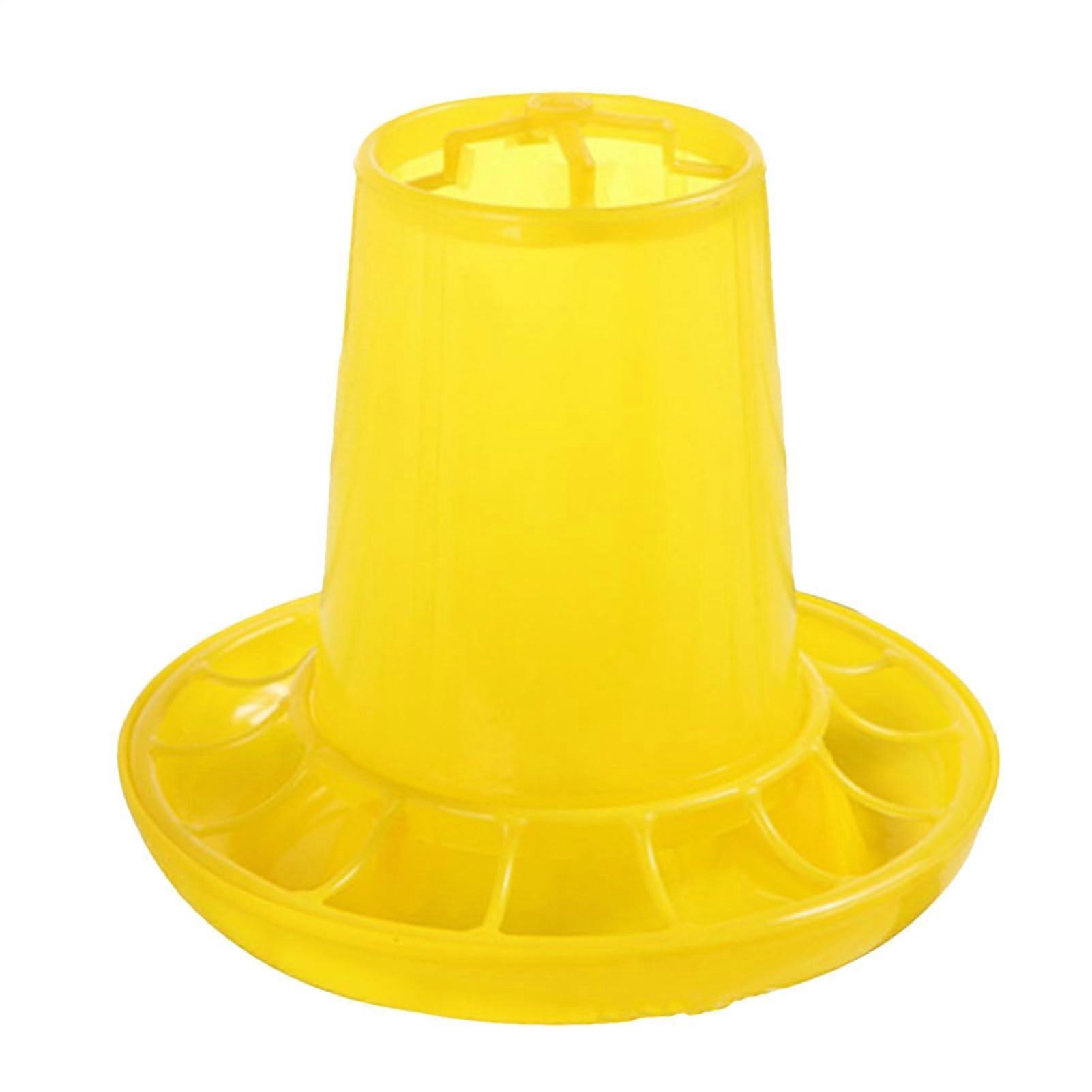 Poultry Feeder for Chickens, Quail, and Ducks - Durable Easy-Fill Feed Station, Compact Brooder Tray for Baby Hens