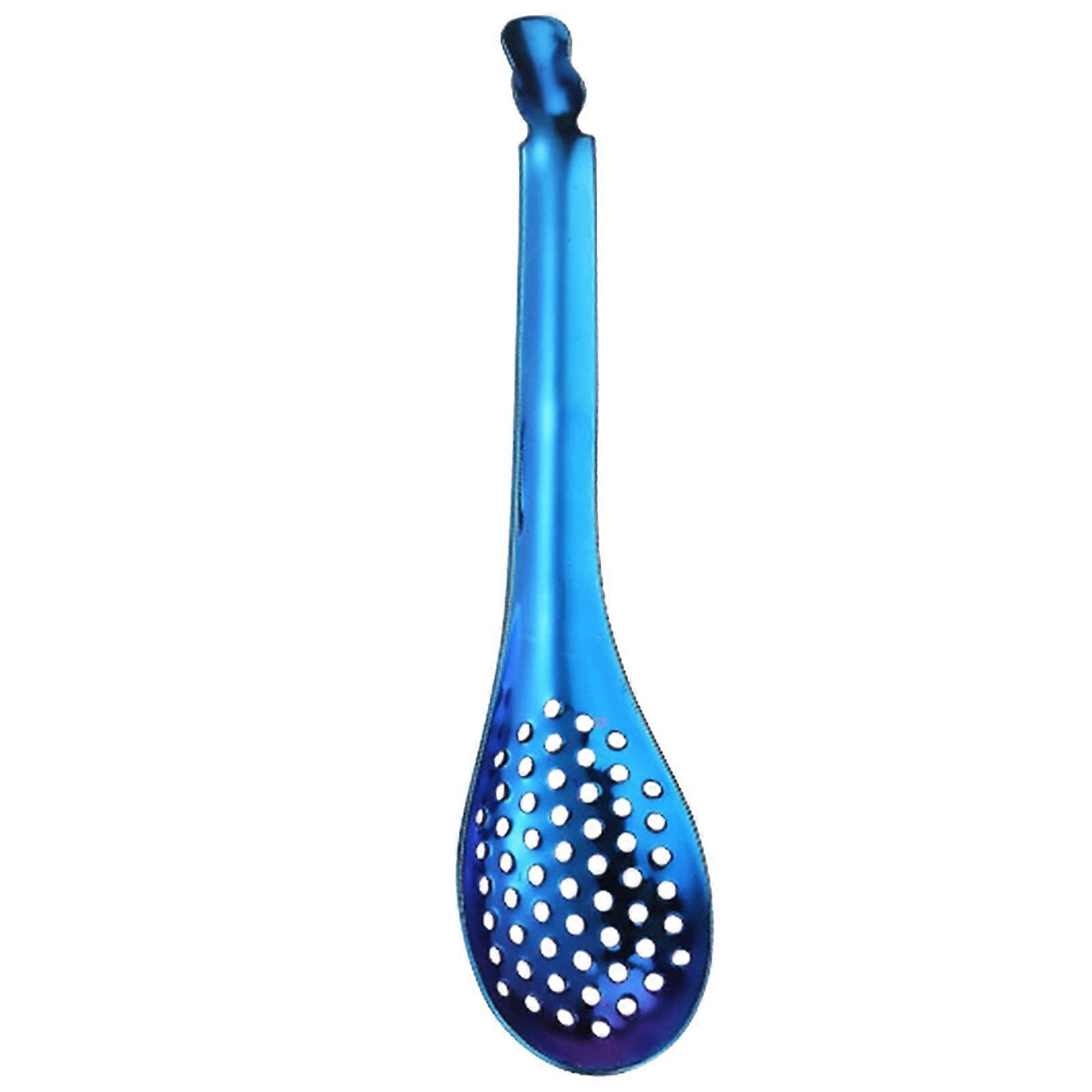 Caviar Spoon Stainless Steel Spherification Spoon With Caviar Sieve For Precise Cooking And Serving