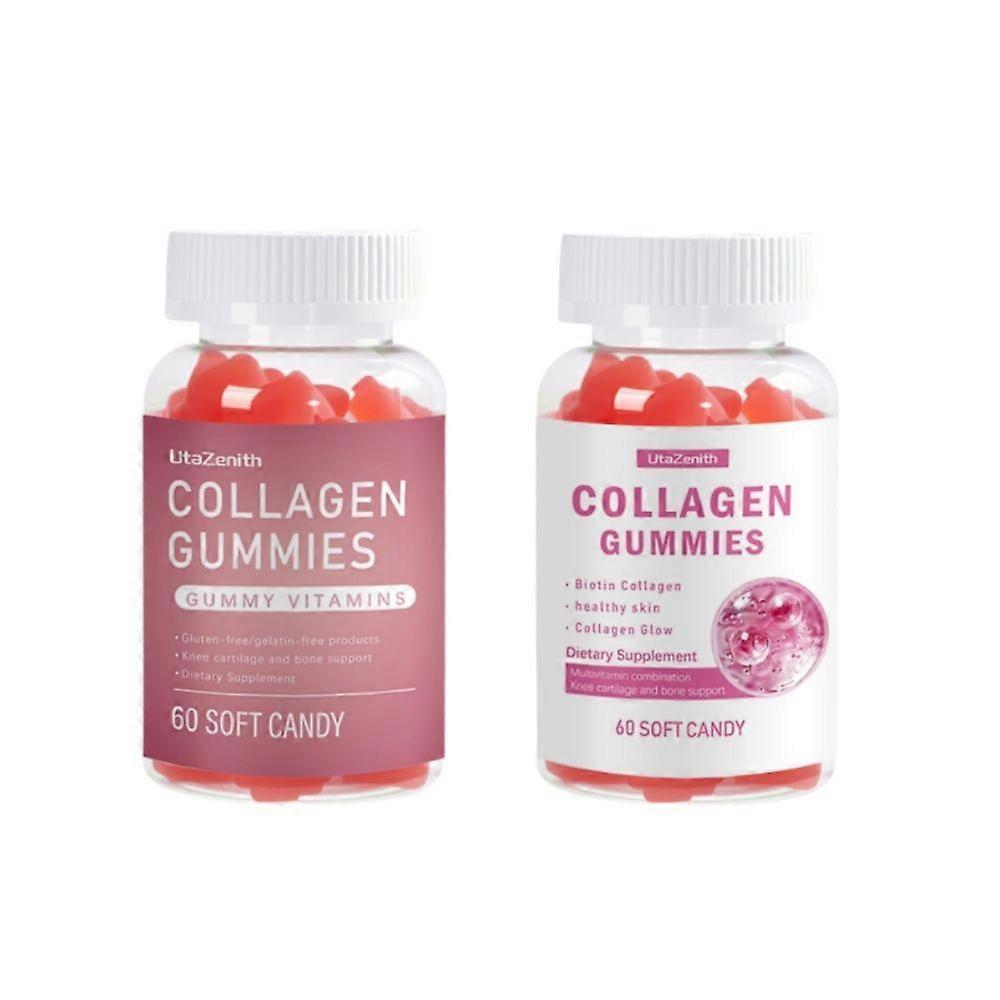 Collagen gummies, with vitamin D, combination pack