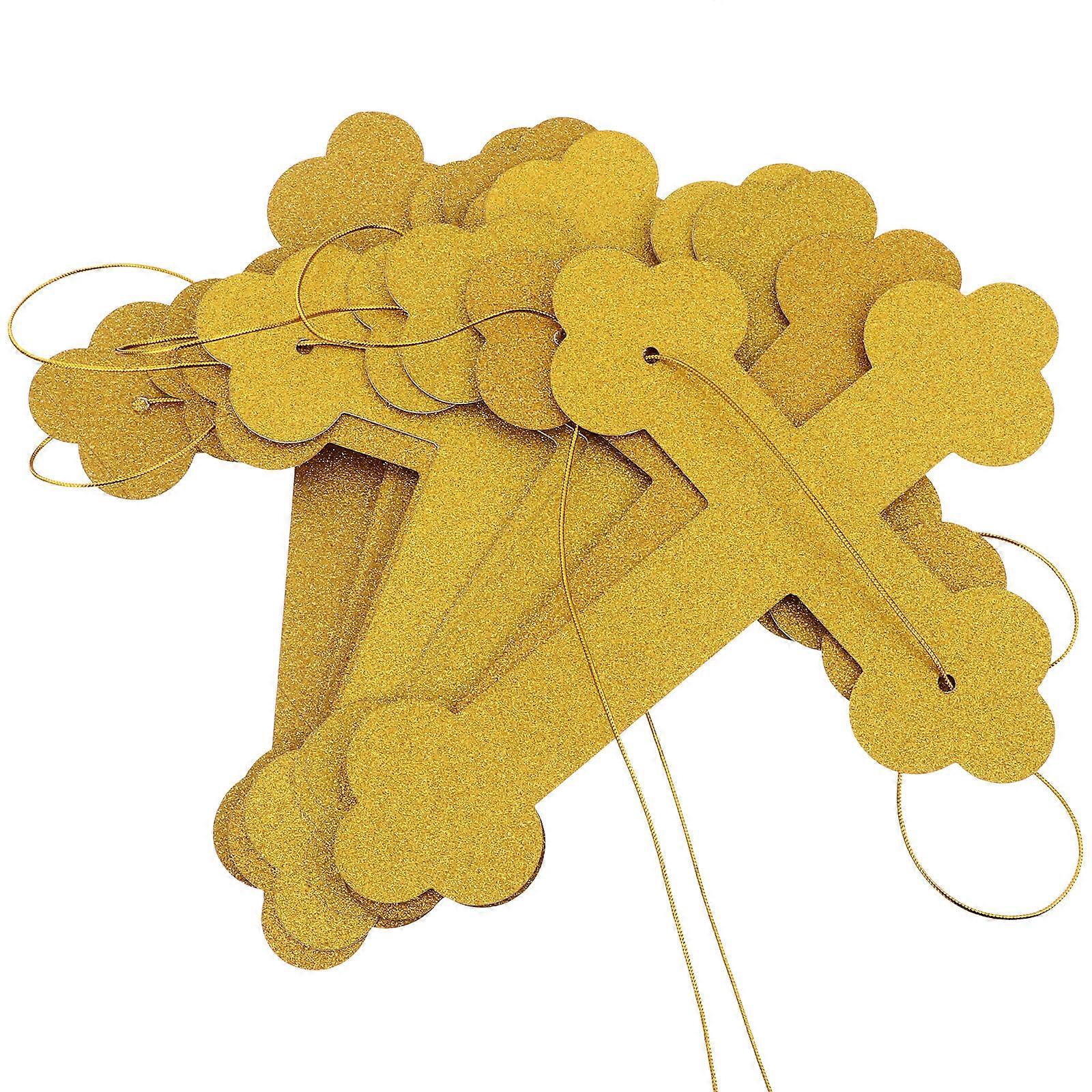 Bannière en papier pour jardin de carnaval, à suspendre à la porte, pour une fête d'anniversaire (2 pièces)