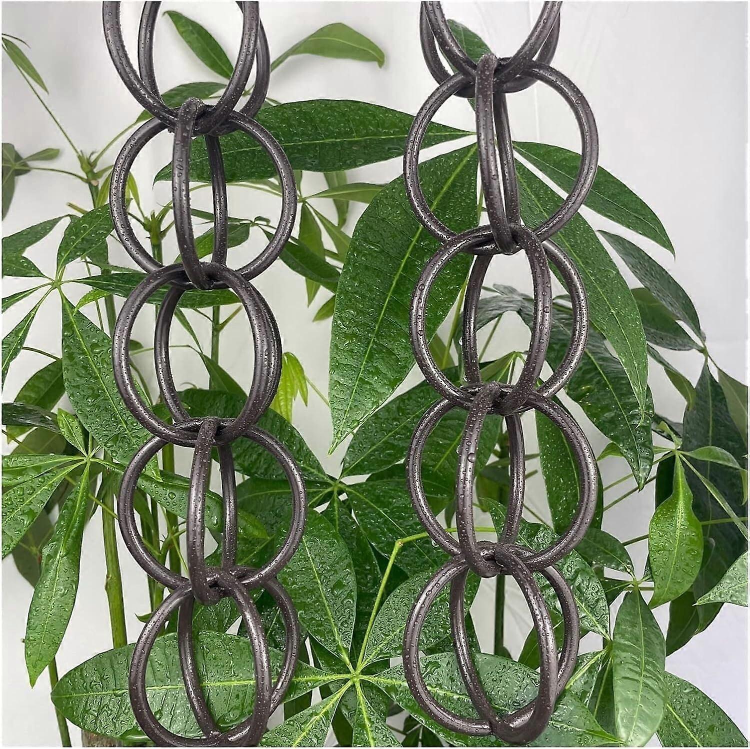 Decorative rain chains, rain chains for downspouts, decorative rain chain, eaves, rain guide chain for home and garden, antique