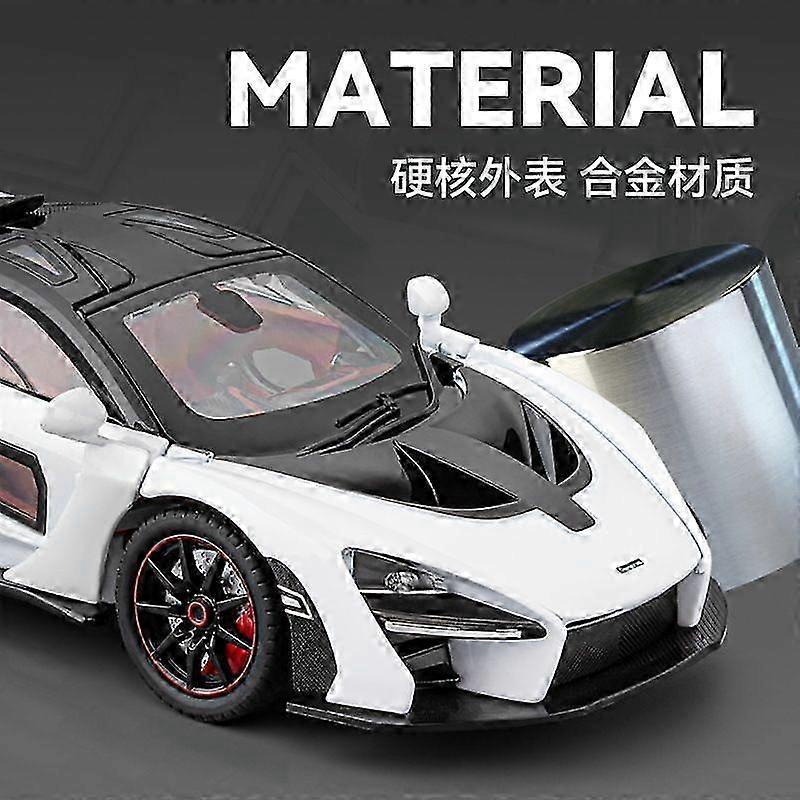 Boxed Super Running Racing Car 1/24 Simulation Children's Sound And Light Power Control Alloy Car Model Toy