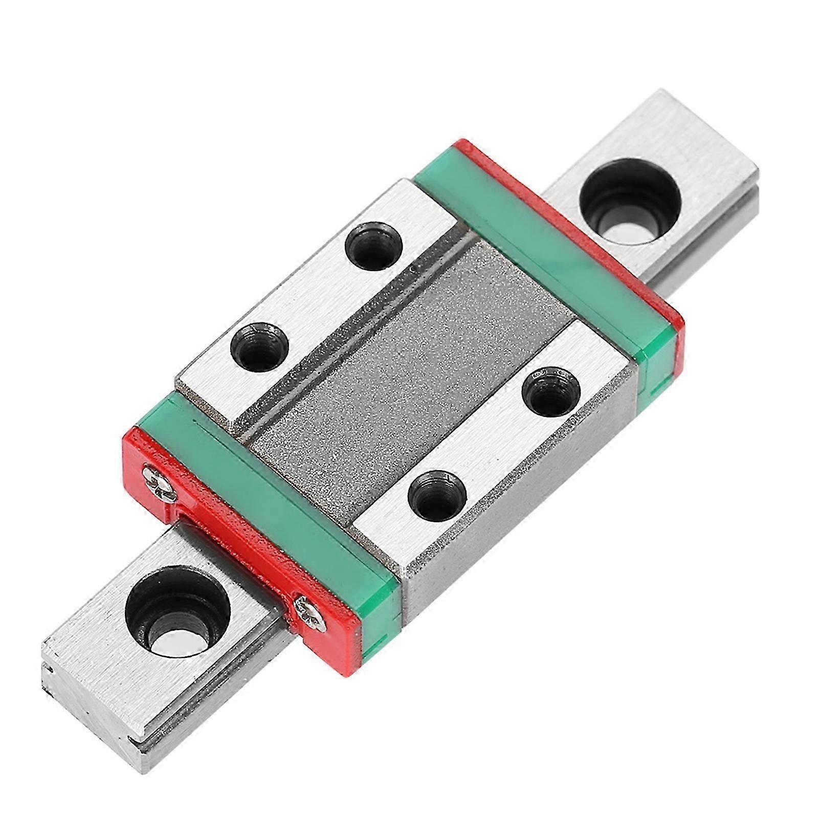 1pc Miniature Linear Rail Guide Rail 9mm Width Slide Block (55mm)