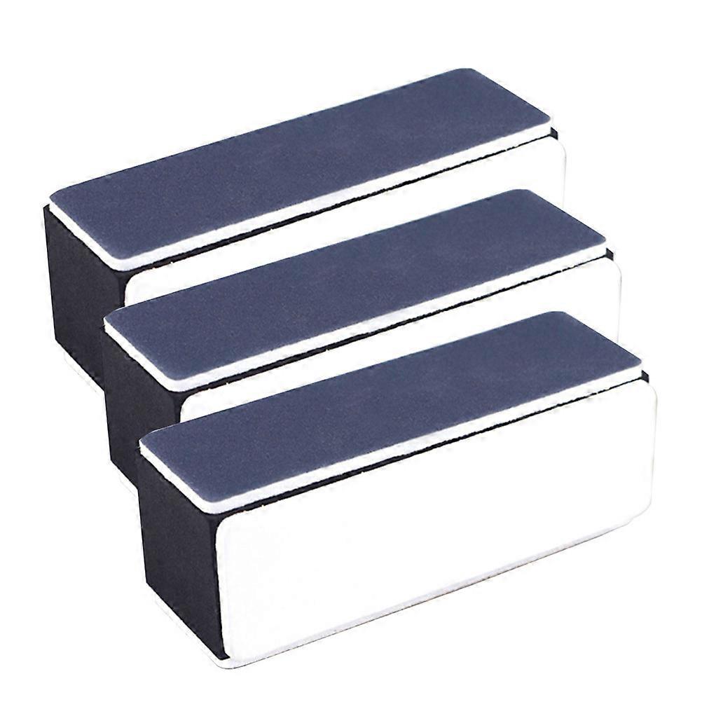 3pcs Reusable Nail Shiner Sponge Files Buffers Sanding Blocks
