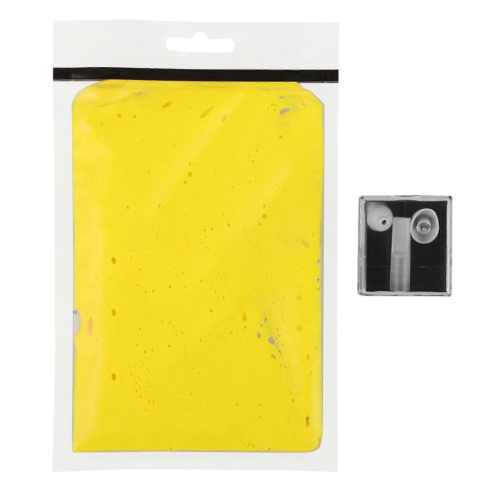 Yellow Moldable Ear Plugs for Protecting Ears during Travel 30 Pairs Lightweight Soft