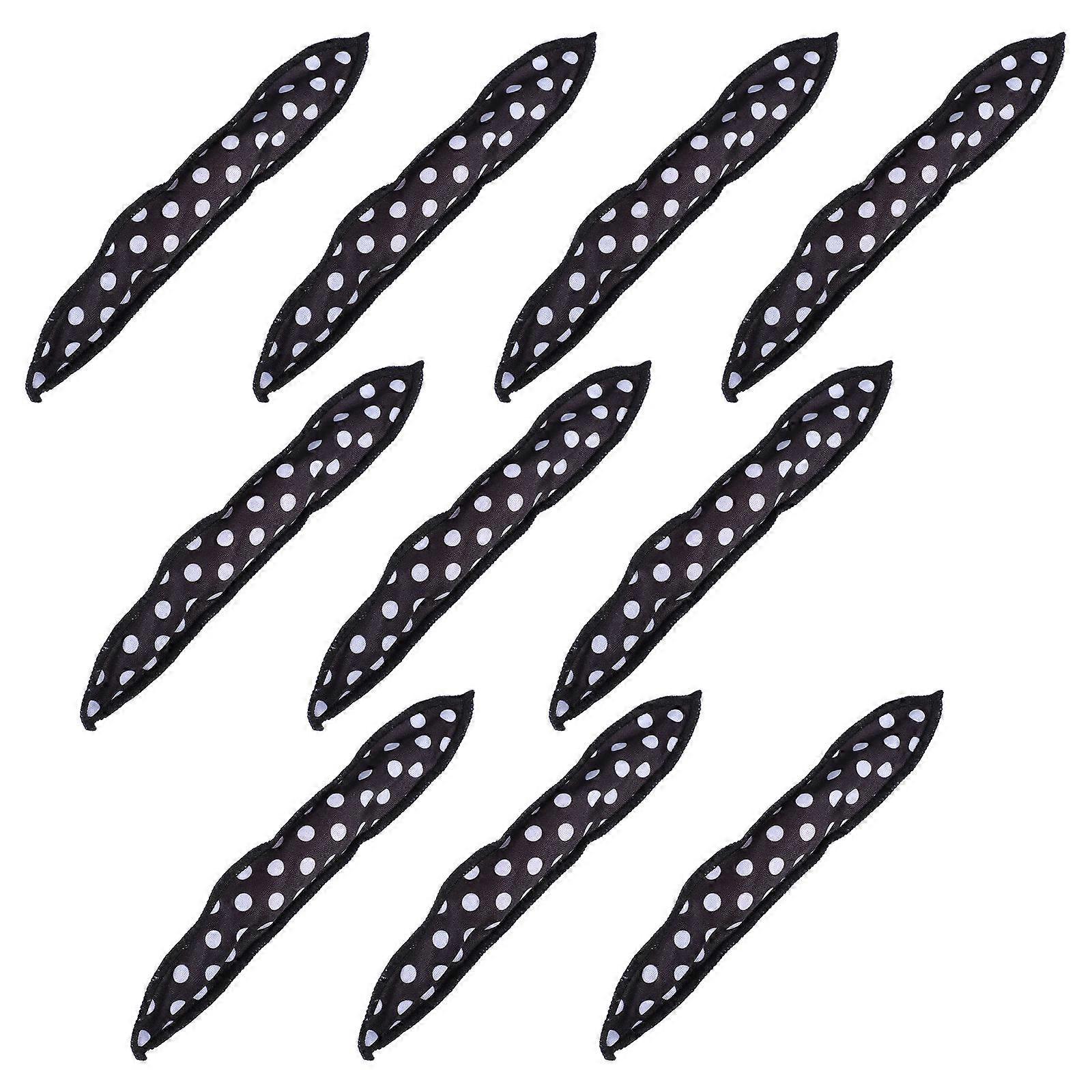 10pcs DIY Hair Curling Sponge Rollers – Soft, No Heat Curlers for Effortless Waves – Beauty Tools for Easy, Comfortable Use