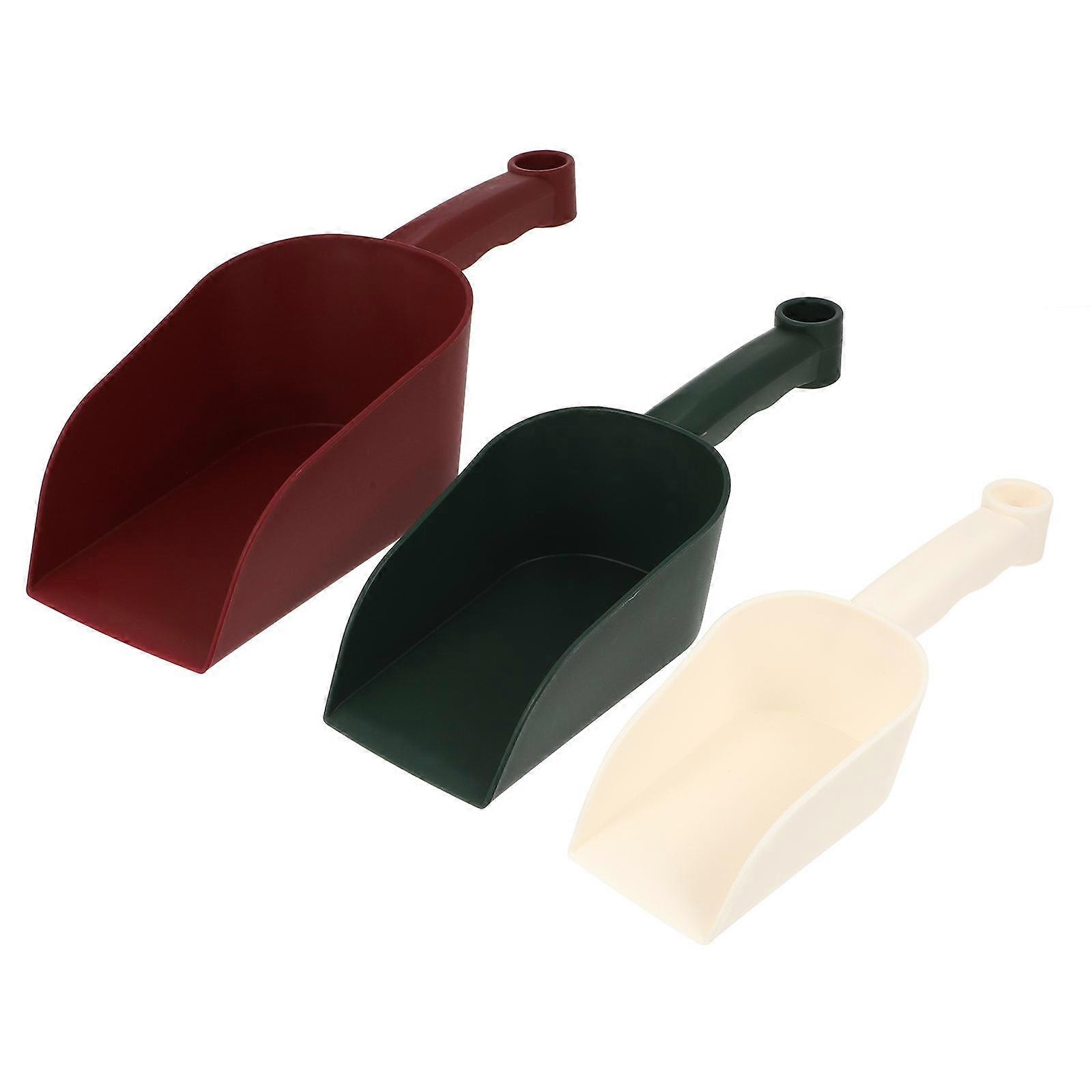 Garden Supplies Homeowners Compact Simple Design PP Plastic Planting Medium 28.00x14.00x7.50cm 3Pcs