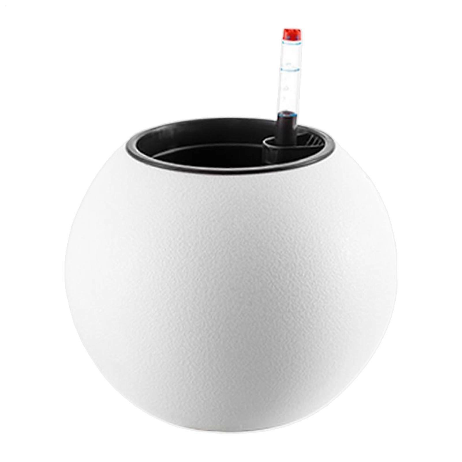 Automatic Watering Planner System for Succulents and Violets, Ball-Shaped Self-Watering Flower Pot Container