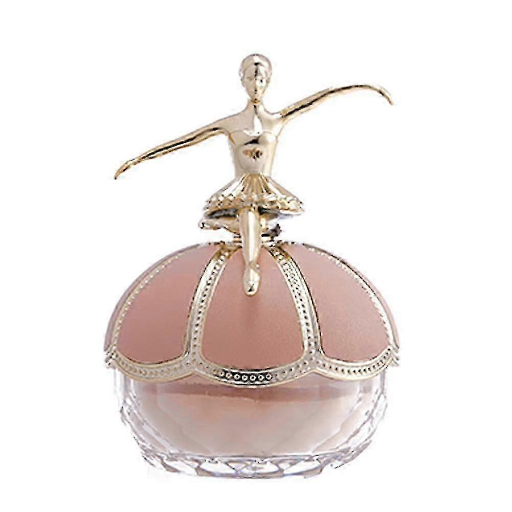 Ballettstatuette Gesicht lose Einstellung Puder, Make-up Fixierpuder Air Sense, wasserdichtes lang anhaltendes Make-up Fixierpuder