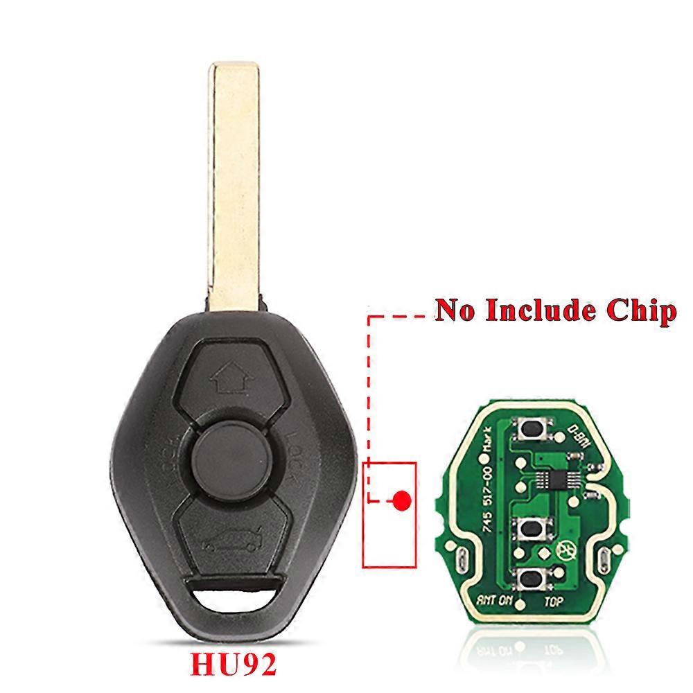 EWS Sytem Car Remote Key for BMW E38 E39 E46 X3 X5 Z3 Z4 1/3/5/7 Series 315/433MHz ID44 Chip Keyless Entry Transmitter~00068