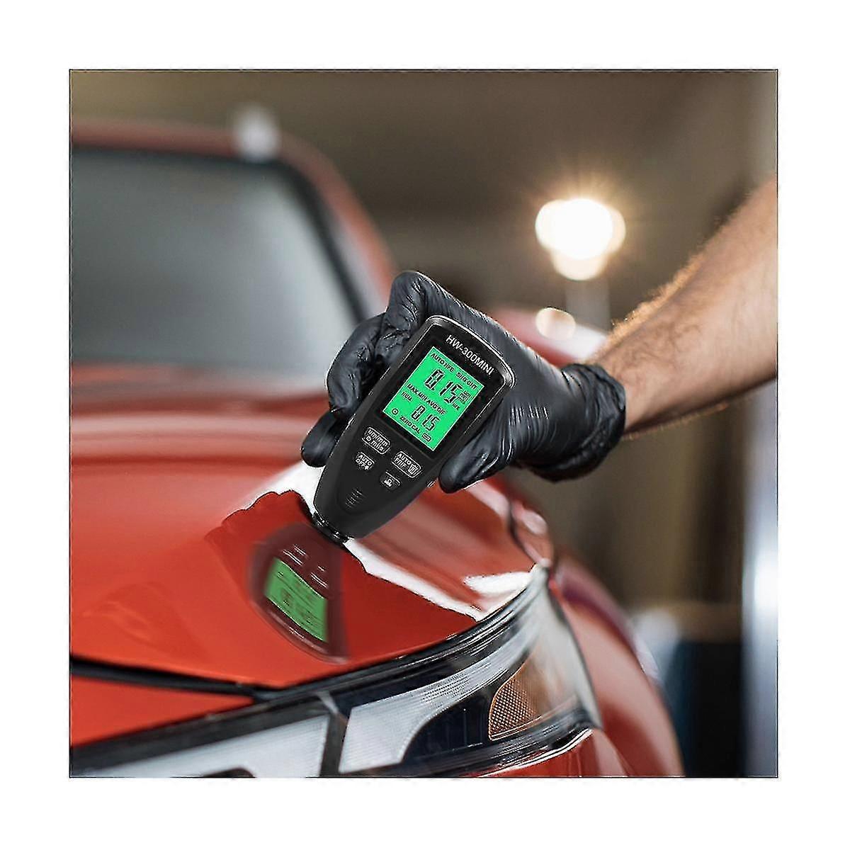 Hw300mini Digital Thickness Gauge Tester Auto Car Paint Measuring Instrument Paint Layer Measuring