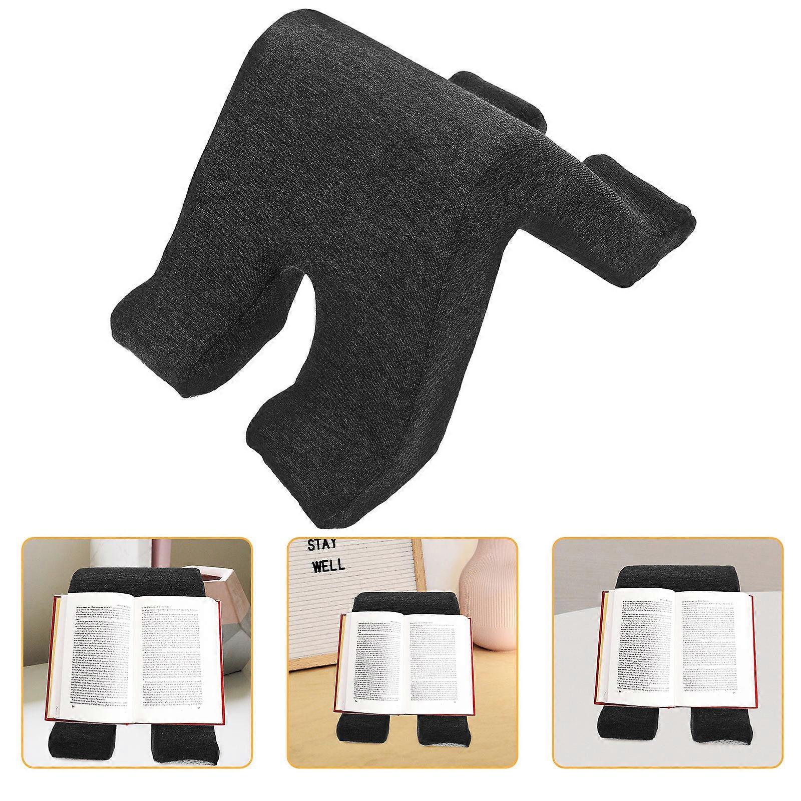 Book Pillow Stand Triangle Shape For Office Holding Phone Non-Slip 1Pack