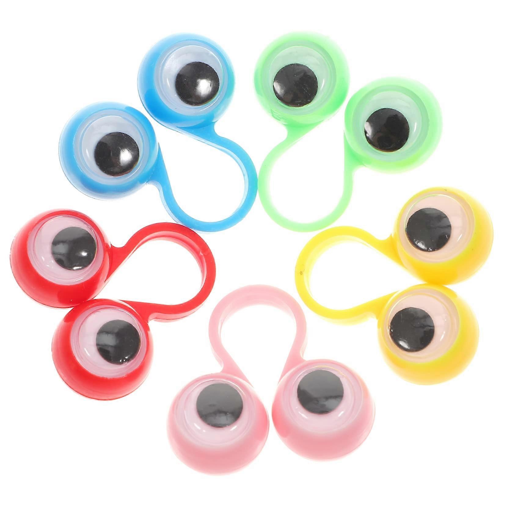 Pack of 12 Children's Jewel Rings, Party Favor, Easter Gifts, Accessories