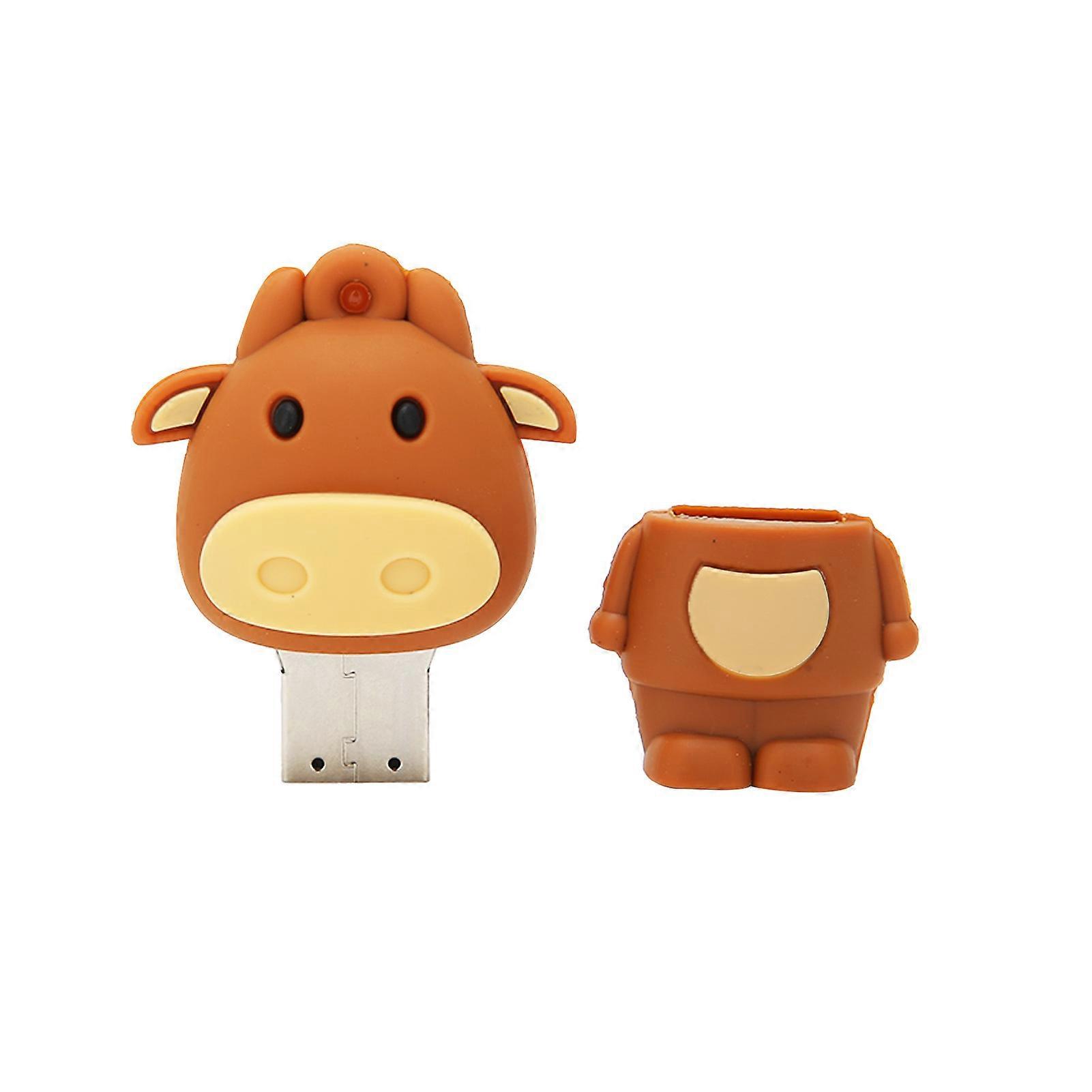 USB Flash Drive Portable Cartoon Storage Memory Stick for USBA Port Desktop Laptop Tablet Computer TV