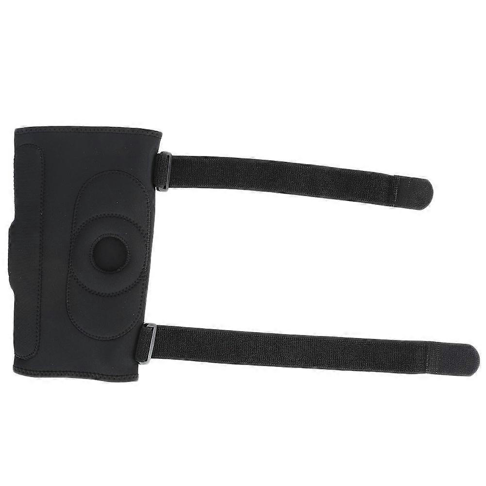 Knee Support Kneecap Brace Adjustable Breathable Kneepad Injury Patella Fixation for Sports Running M