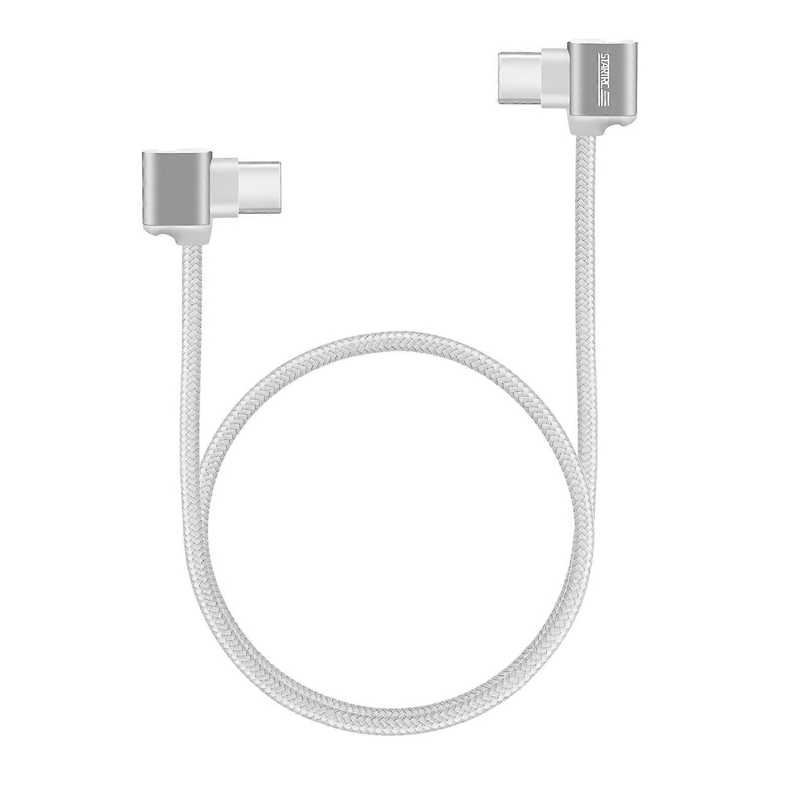 STARTRC For DJI Mavic Air 2 / Air 2S / Mini 2 Type-C / USB-C to Type-C / USB-C Dual-way Transmission Data Cable, Length: 30cm(White)