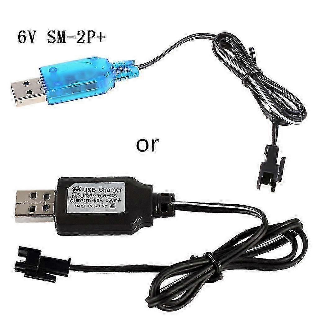 شاحن 250mA بطارية ليثيوم أيون SM-2P RC لعب لعبة التحكم عن بعد SM2P شاحن USB