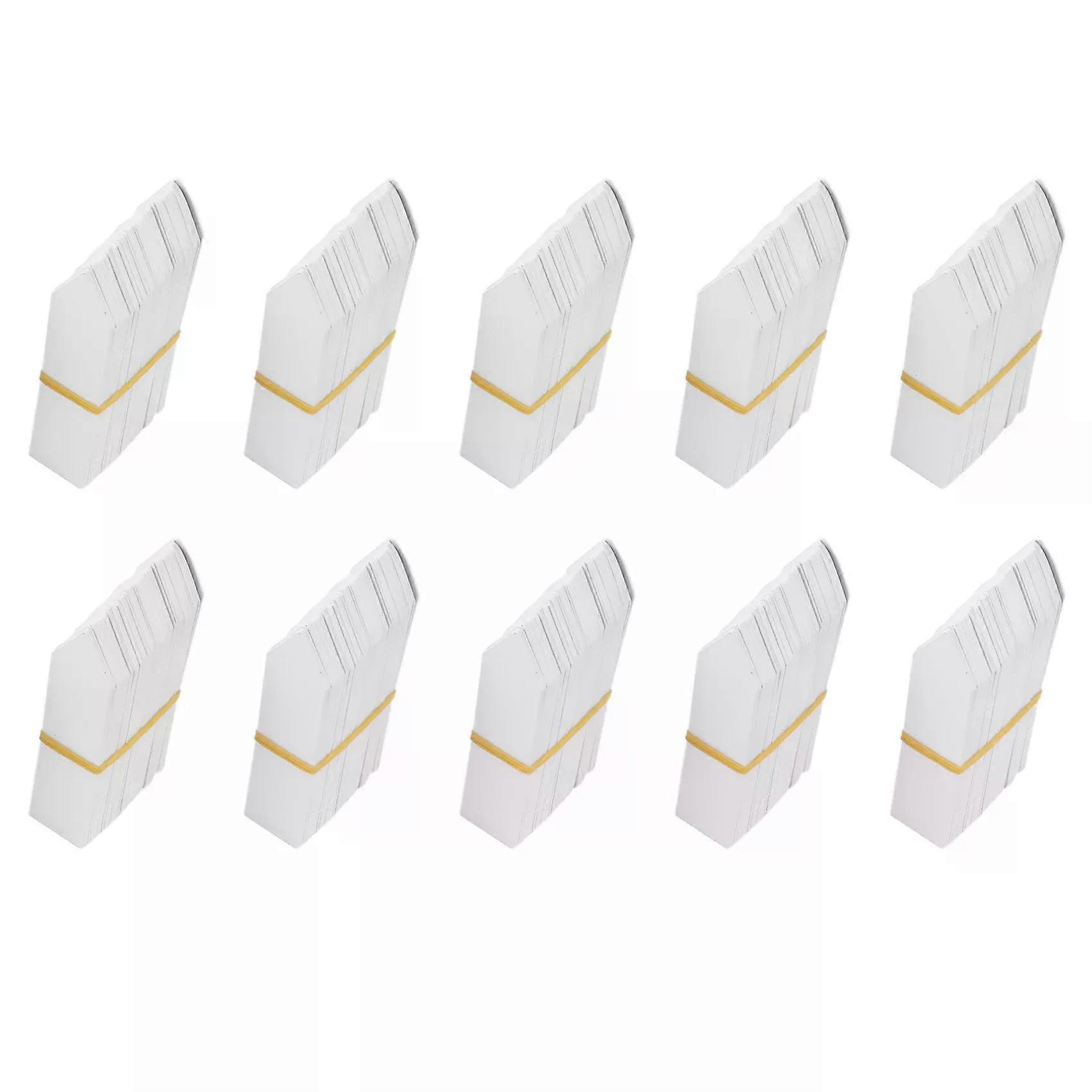 1000 Pcs 4 Inch Plant Tags Garden Nursery Labels Plastic Pot Labels White