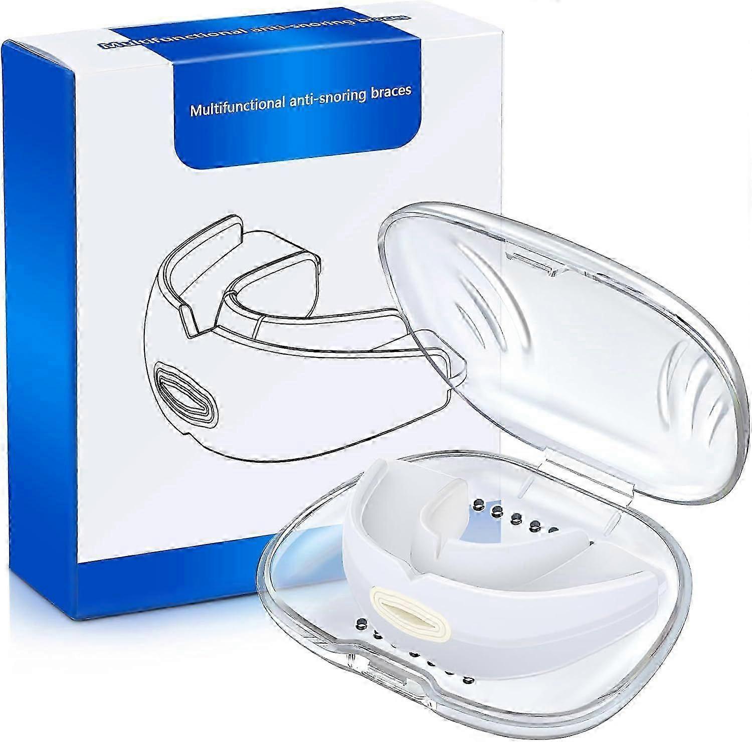 Anti Snoring Mouth Guard, Anti Snoring Mouthpiece Device, Effective to Relieve Snoring, Snoring Solution for Comfortable and Quieter Sleep