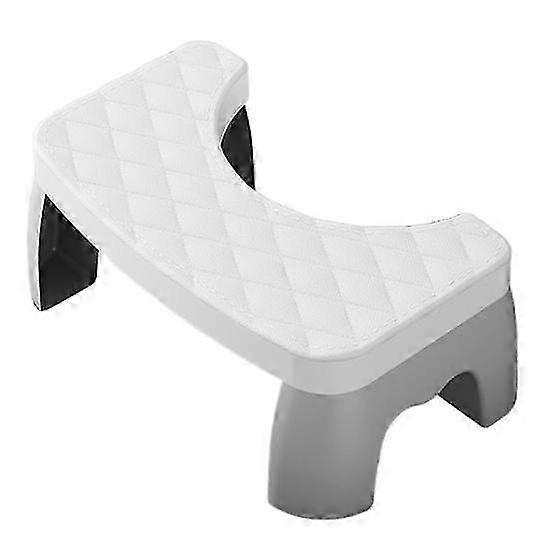 שרפרף ארגונומי 7 אינץ' לשירותים לתנועות מעיים בריאות - שרפרף עמיד להקלה על טחורים ועצירות