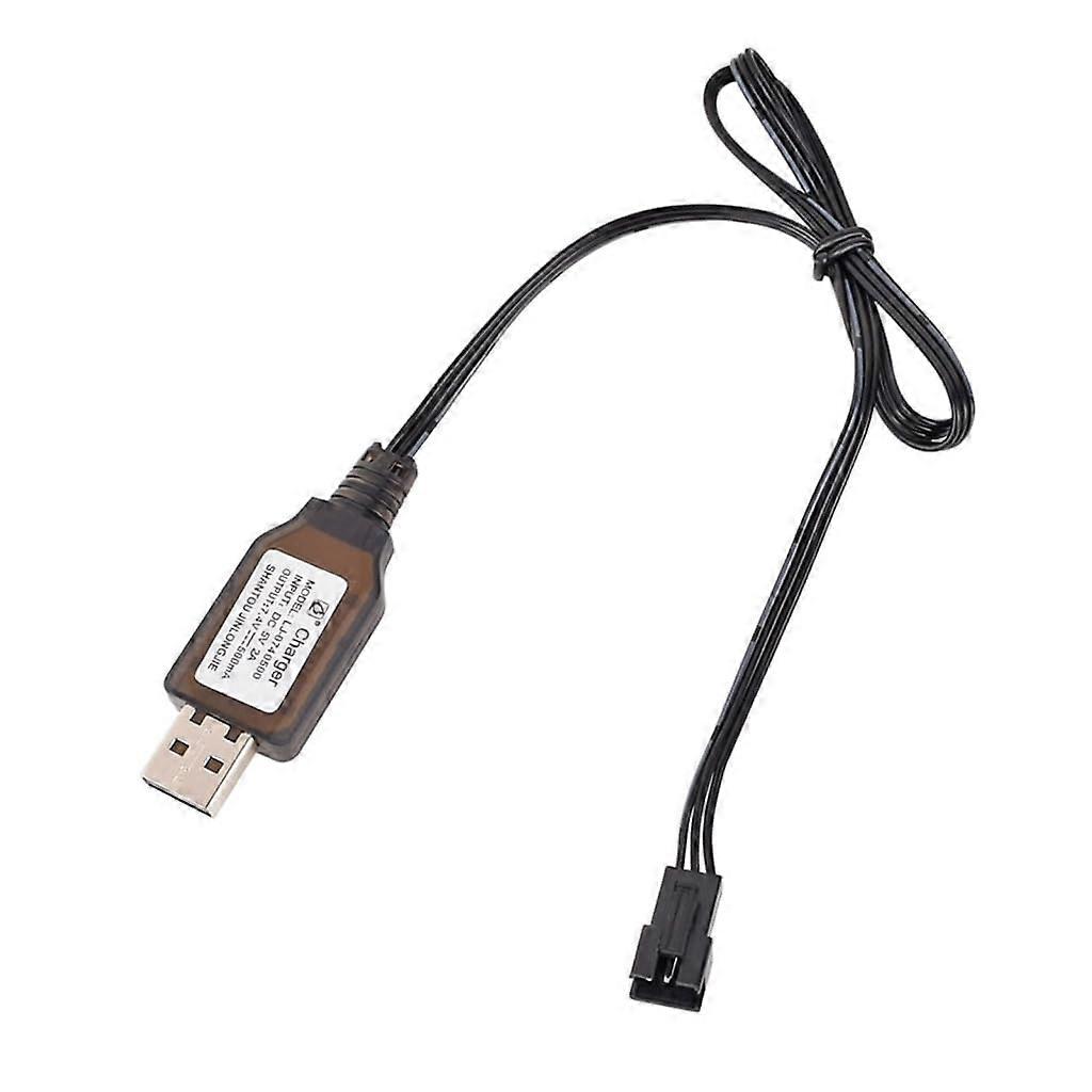 USB charging cable, power adapter, cable for 7.4V NiCd NiMH lithium batteries with 3pin connector.