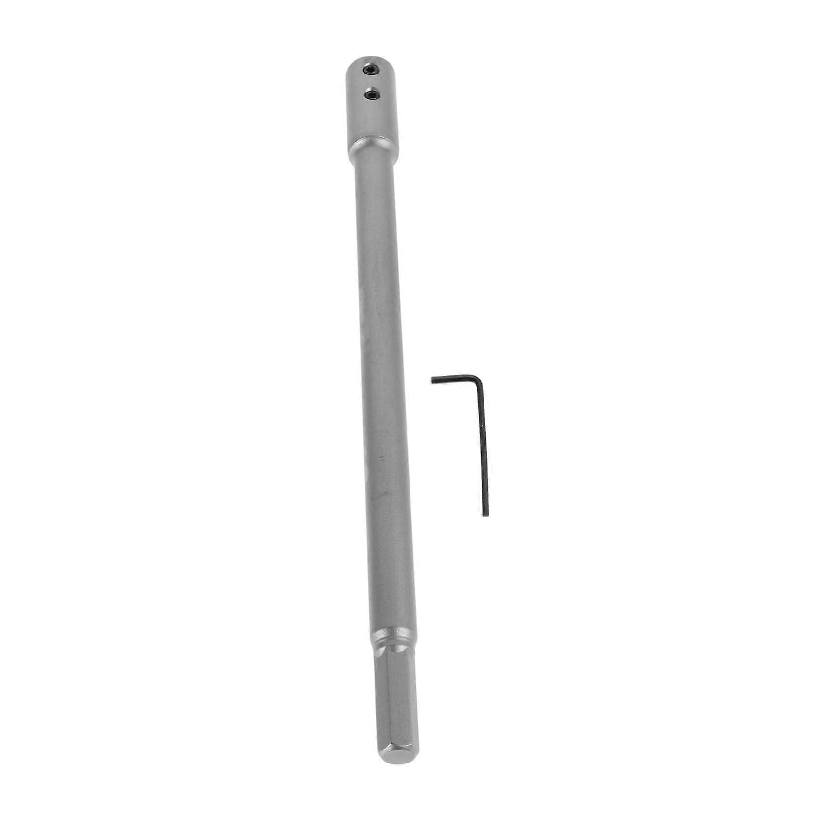 Extension Rod Drilling Extension Tool 1/4 Inch Hex Steel Drill Bit Holder Adapter Wrench Handle Chuck for Power Tools