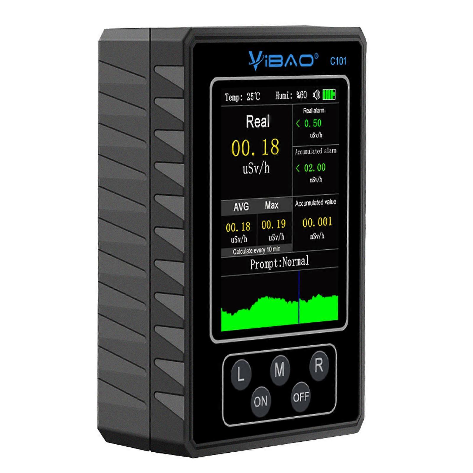 Nuclear Radiation Detector Handheld Beta Gamma X Ray Data Tester Radiation Monitor Meter