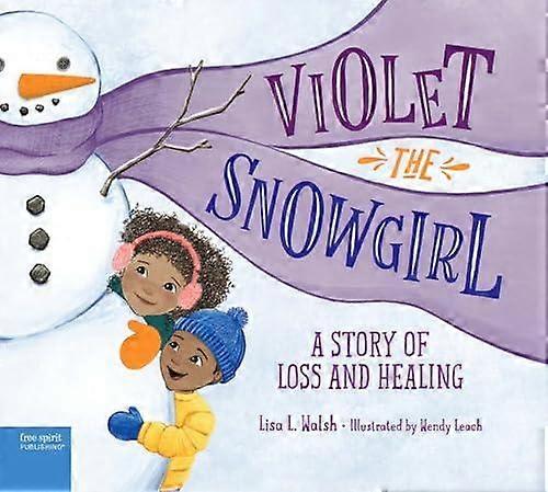 Violet The Snowgirl by Lisa Walsh Hardback Book