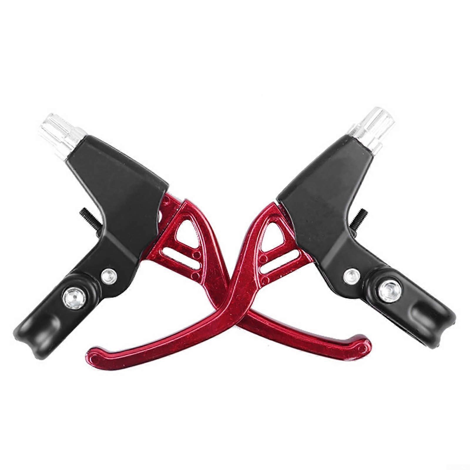 Lightweight and mountain bike brake levers, ideal for all types of rides (red)
