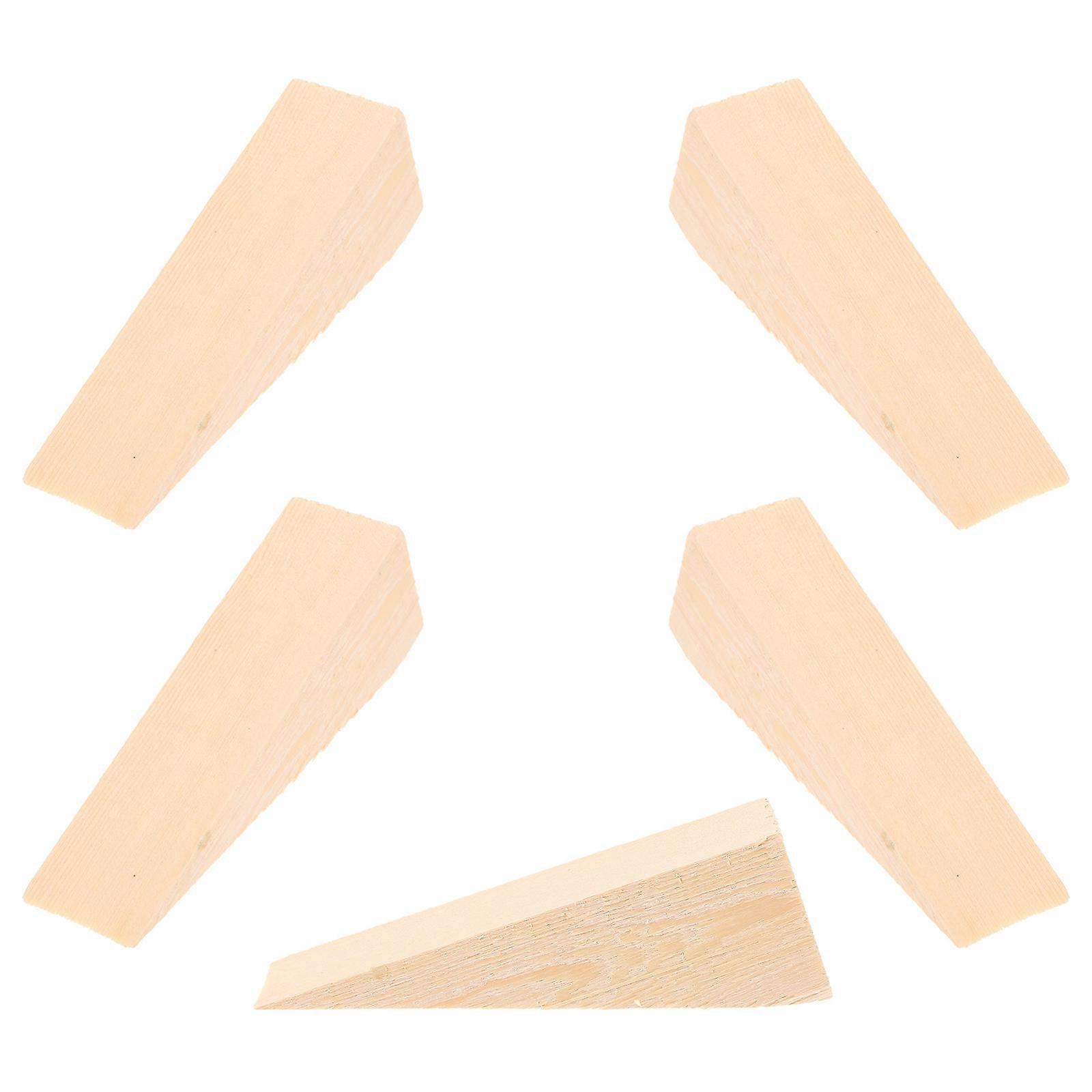 5pcs Wood Leveling Blocks for Furniture Levelers, Table Legs & Chairs – Sturdy Shims to Prevent Wobbling & Instability, Versatile Design for Home &